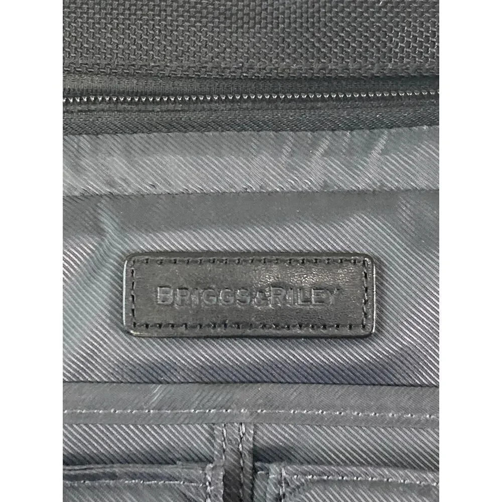 Briggs & Riley Baseline Cabin Duffel Bag Black Travel Briefcase